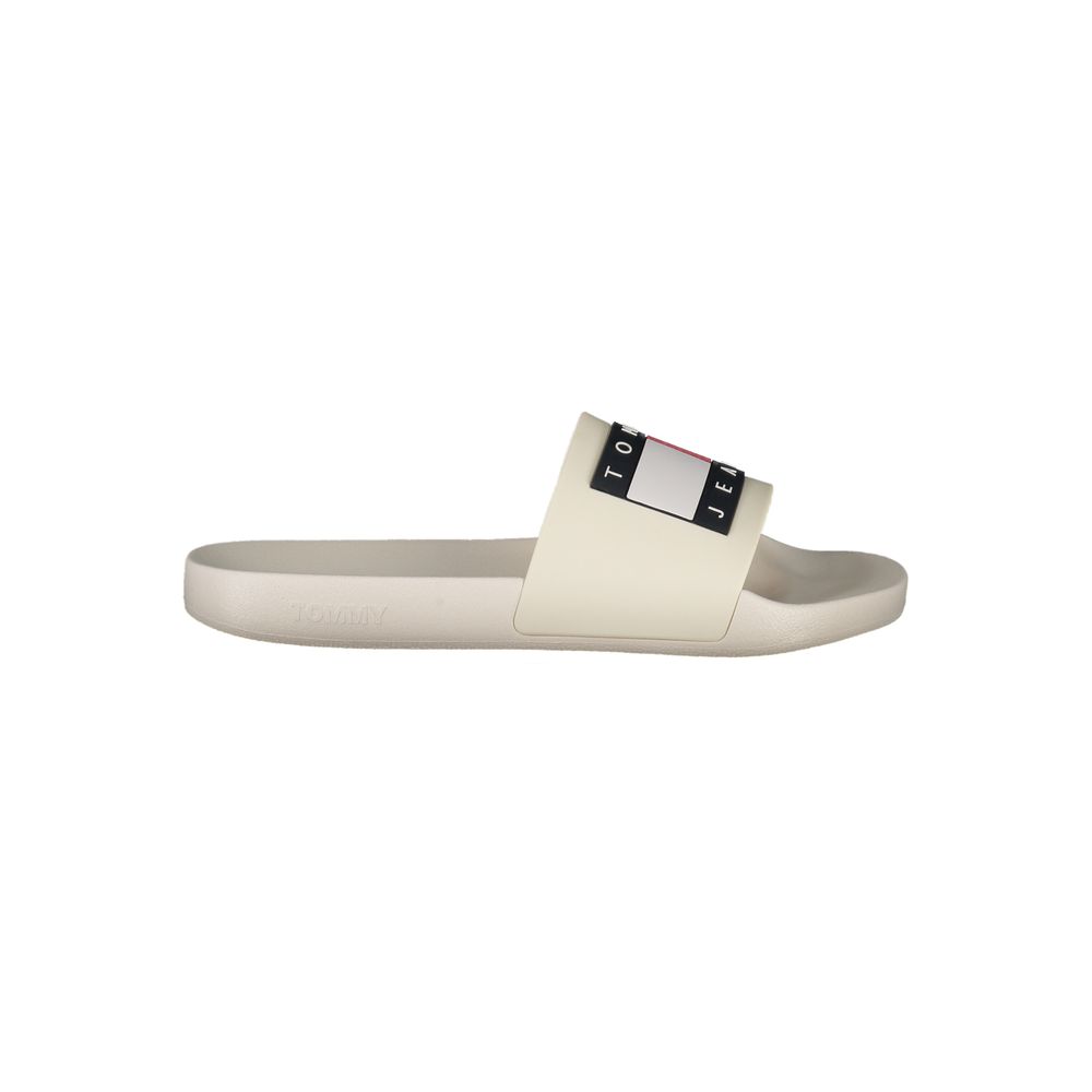 Tommy Hilfiger Beige Polyurethane Men's Slipper