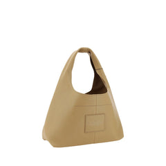 Marc Jacobs Beige Calf Leather Bos Taurus Shoulder Bag