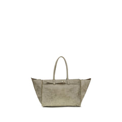 Benedetta Bruzziches Beige Calf Leather Bos Taurus Shoulder Bag