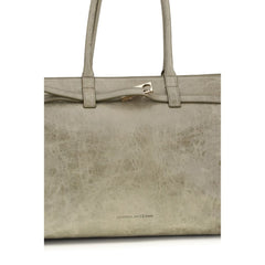 Benedetta Bruzziches Beige Calf Leather Bos Taurus Shoulder Bag