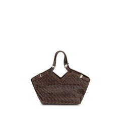 Benedetta Bruzziches Brown Buffalo Leather Handbag