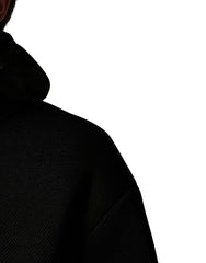 Dolce & Gabbana Men Black Hooded Full Zip Bomber Jacket