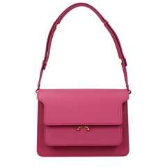 Marni Pink Leather Shoulder Bag