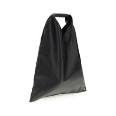 MM6 Black Polyethylene Handbag