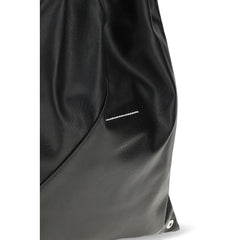 MM6 Black Polyethylene Handbag