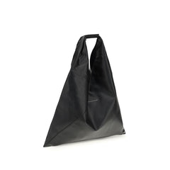 MM6 Black Polyethylene Handbag