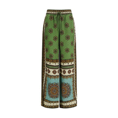 Alemais Multicolor Viscose Casual Pants
