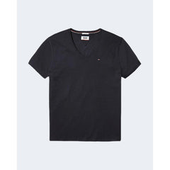 Tommy Hilfiger Jeans Black Cotton T-Shirt