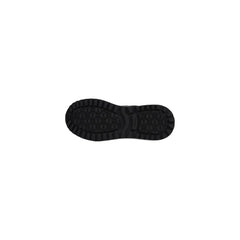 PINKO Black Leather Low Top Sneakers