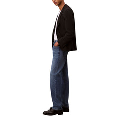 Calvin Klein Jeans Blue Cotton Relaxed Fit Jeans
