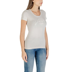 Guess Beige Cotton T-Shirt