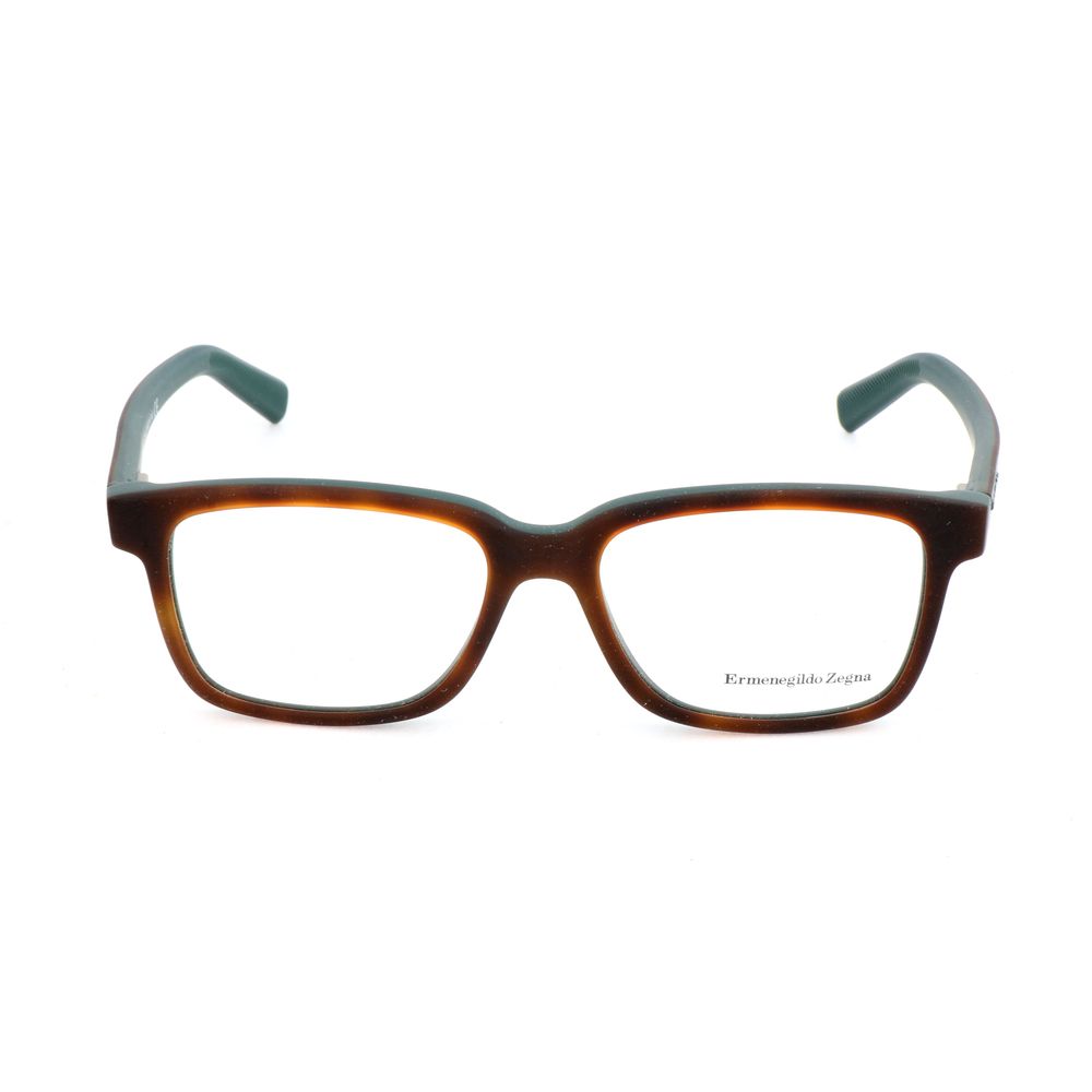Ermenegildo Zegna Brown Acetate Glasses (Frames)