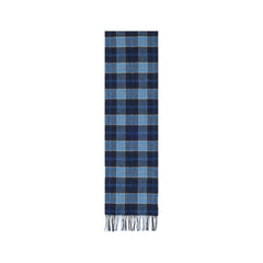 Barbour Blue Wool Scarf