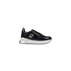 Liu Jo Black Artificial Leather Platform Sneakers