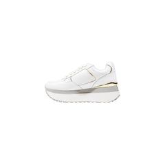 Liu Jo White Artificial Leather Platform Sneakers