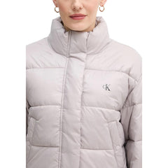 Calvin Klein Jeans Purple Polyamide Jacket