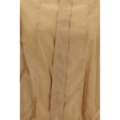 The Latest Beige Lycra Blouse