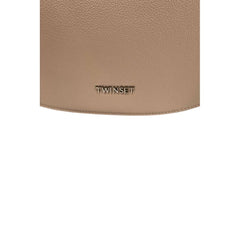 Twinset Pink PU Women Shoulder Bag