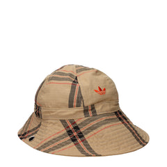 Adidas Beige Fabric Bucket Hat
