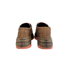 Borbonese Beige Leather Women's Sneaker