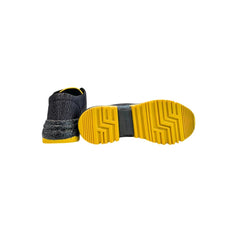 Borbonese Black Leather Women Sneaker