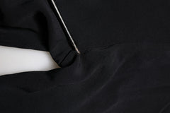 Dolce & Gabbana Black Viscose Mid Waist Cropped Women Pants