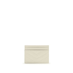 Saint Laurent Beige Calf Leather Bos Taurus Wallet
