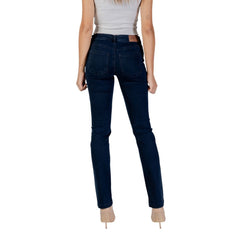 Street One Blue Cotton Skinny Jeans