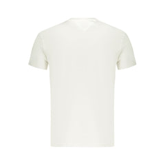 Tommy Hilfiger White Cotton Men T-Shirt