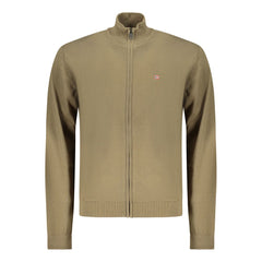 Napapijri Verde Cotton Men Cardigan