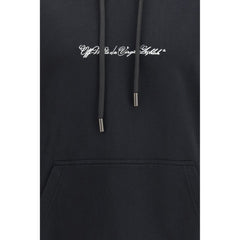 Off-White Black Cotton Sweatshirt