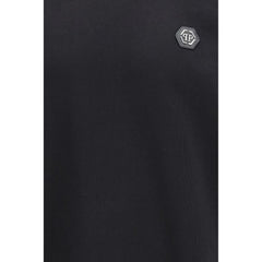Philipp Plein Black Cotton Sweatshirt