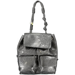 Desigual Black Polyurethane Women's Mini Backpack