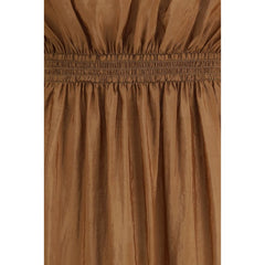 Saint Laurent Beige Polyester Casual Dress