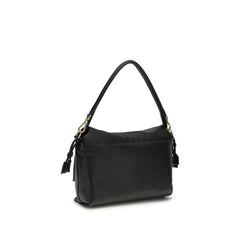 Fendi Black Lamb Ovis Aries Aries Shoulder Bag