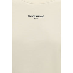 Maison Kitsuné Beige Cotton Sweatshirt