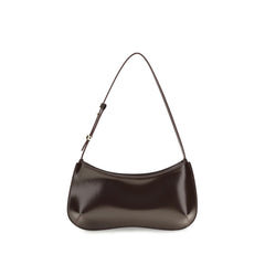 Jacquemus Brown Calf Leather Bos Taurus Shoulder Bag