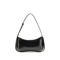 Jacquemus Black Calf Leather Bos Taurus Shoulder Bag