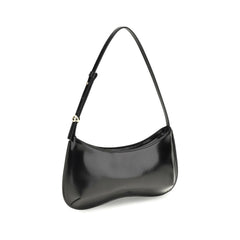 Jacquemus Black Calf Leather Bos Taurus Shoulder Bag