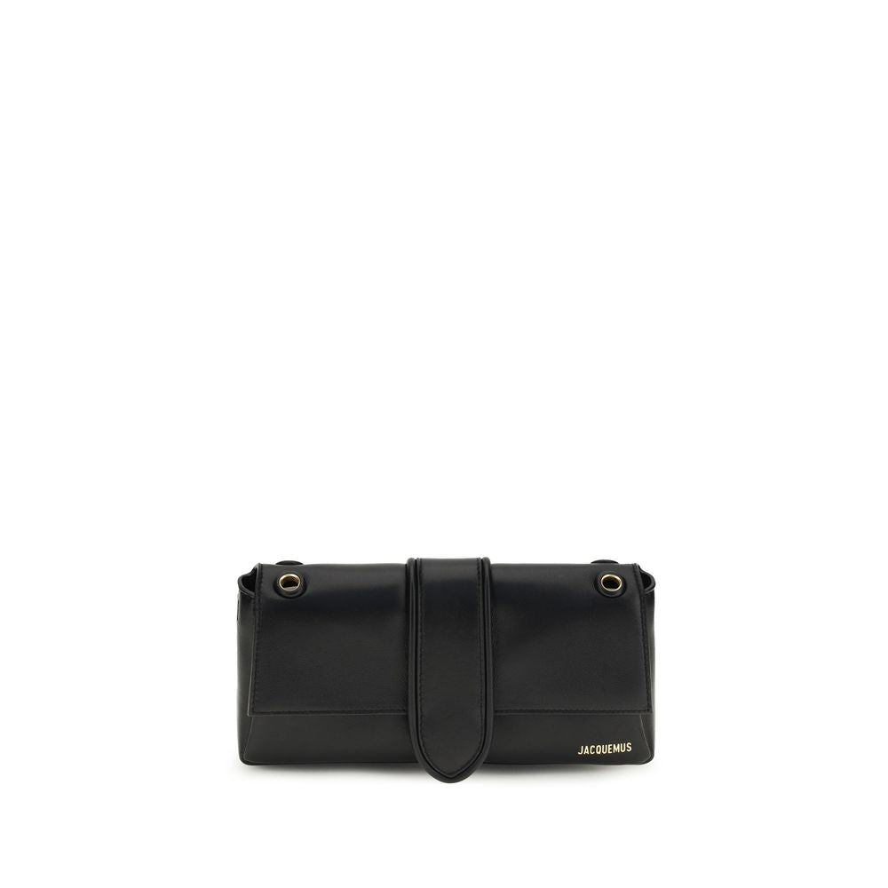Jacquemus Black Calf Leather Bos Taurus Shoulder Bag