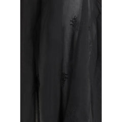 Our Legacy Black Lyocell Long Skirt