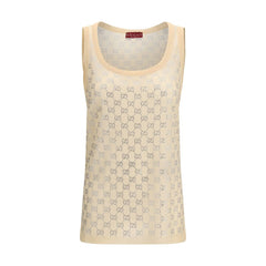 Gucci Multicolor Silk Tank Tops