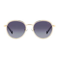 Polaroid Gold Stainless Steel Sunglasses