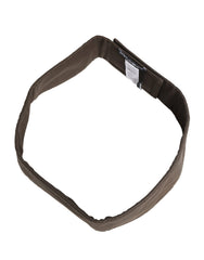 Dolce & Gabbana Brown Viscose Wide Belt Waist Cummerband Men