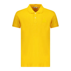 Iceberg Yellow Cotton Mens Polo Shirt