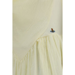 Vivienne Westwood Beige Cotton Casual Dress