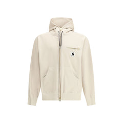 Sacai Beige Cotton Sweatshirt