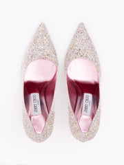 Jimmy Choo Candy Pink Glitter Love 85 Pumps
