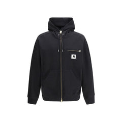 Sacai Black Cotton Sweatshirt
