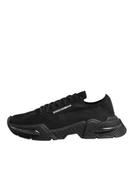 Dolce & Gabbana Black Airmaster Low Top Men Sneakers Shoes